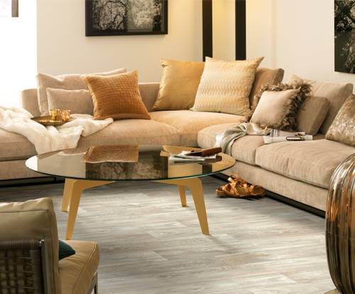 Sheet vinyl flooring